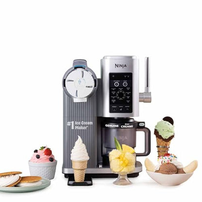 Ninja Swirl by CREAMi Soft Serve & Ice Cream Maker with 2x Tubs, 13 Functions, Makes Ice Cream