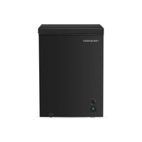 Cookology CCFZ142BK Freestanding Chest Freezer in Black - 142 Litre Capacity