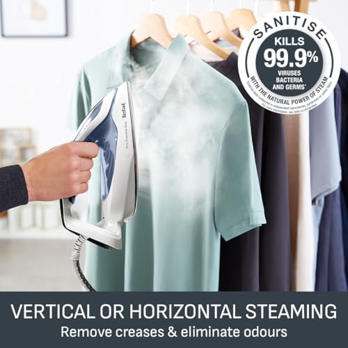 Tefal ProExpress Protect Steam Generator Iron, 7.5-Bar High Pressure, 560g/min Steam Boost