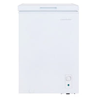 Cookology CCFZ99WH Freestanding Chest Freezer in White - 99 Litre Capacity - Suitable for Outbuildings