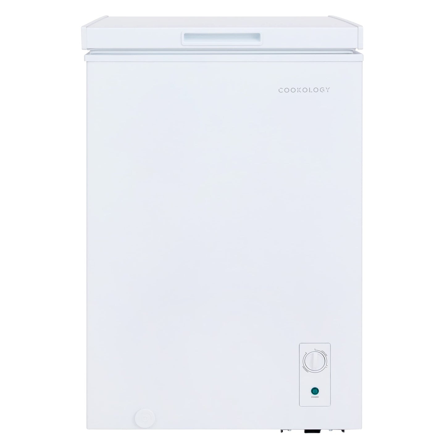 Cookology CCFZ99WH Freestanding Chest Freezer in White - 99 Litre Capacity - Suitable for Outbuildings