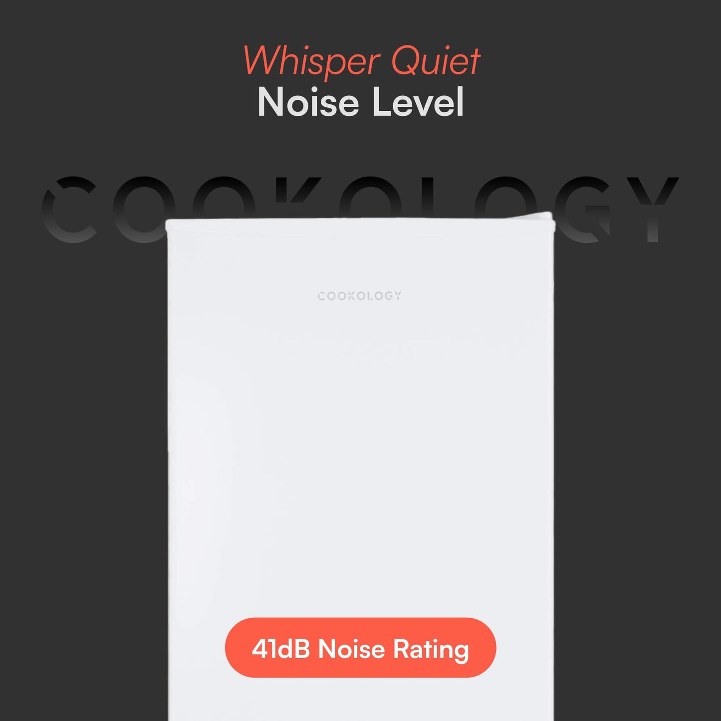 Cookology UCIF93WH Freestanding under counter Fridge in White - 93 Litre Capacity