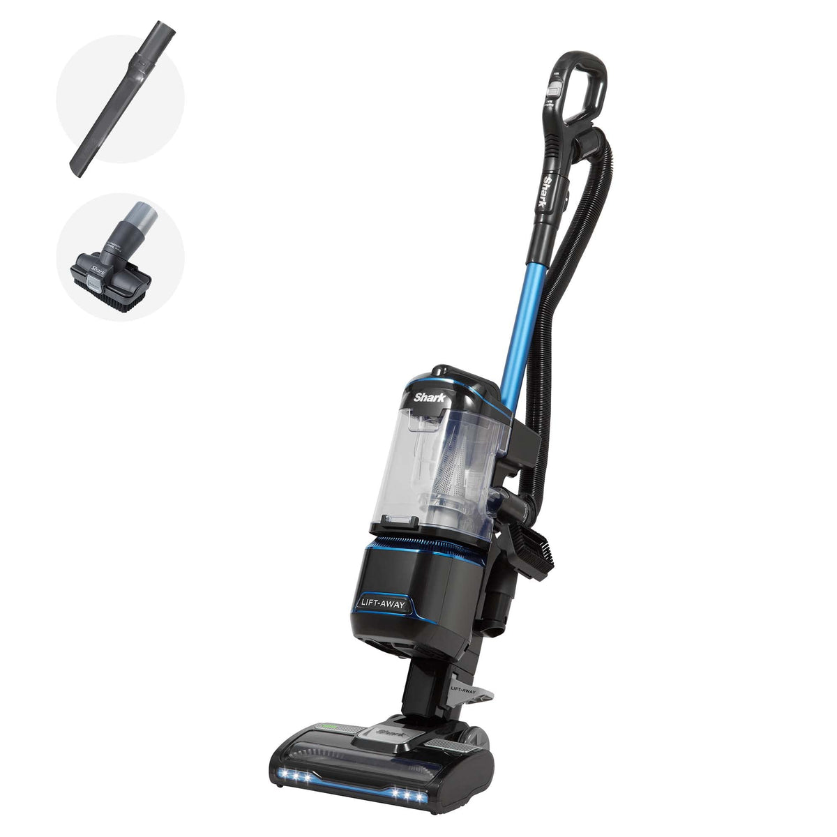 Shark Corded Upright Vacuum Cleaner 1.1L with Lift-Away Technology, LED Headlights, Anti-Allergen