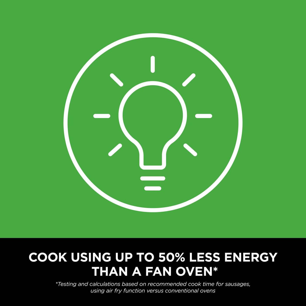 Ninja CRISPi Portable Air Fryer, 3.8L, 4-in-1: Air Fry, Roast, Keep Warm, Recrisp, Space Saving Compact Design