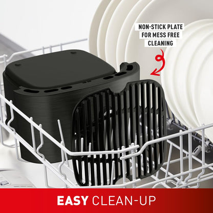 Tefal Easy Fry Mega Air Fryer, 7.5L Capacity (Serves Up to 8), 8 Preset Cooking Programs