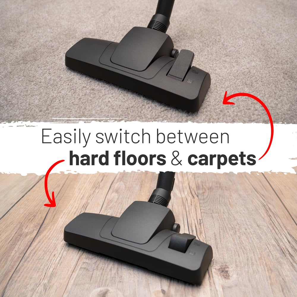 Henry Home HVR160-11, Vacuum Cleaner, Red, 620 W, 6 liters, 72 Decibeles