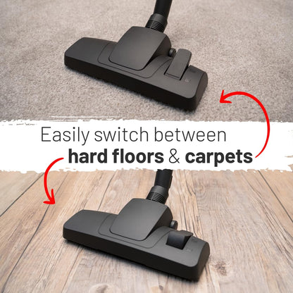 Henry Home HVR160-11, Vacuum Cleaner, Red, 620 W, 6 liters, 72 Decibeles