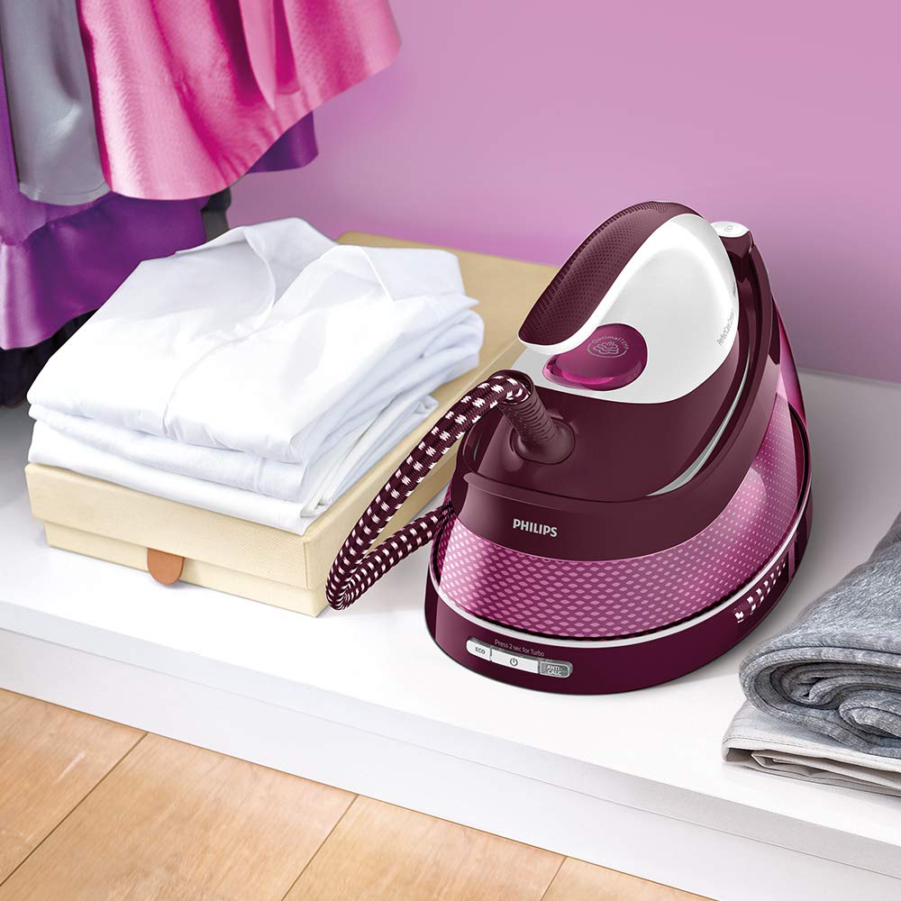 Philips PerfectCare Compact Steam Generator - 2400W, 400g Steam Boost, 6.5 Bar Pressure