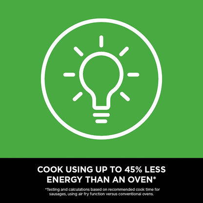 Ninja Foodi FlexDrawer Air Fryer, Dual Zone with Removable Divider, Large 10.4L Drawer, 7-in-1