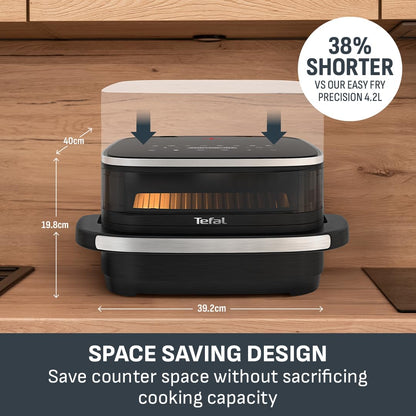 Tefal Easy Fry Pizza, XL Surface, Large Air Fryer, Spacious Basket, Up To 1 Kg of Fries