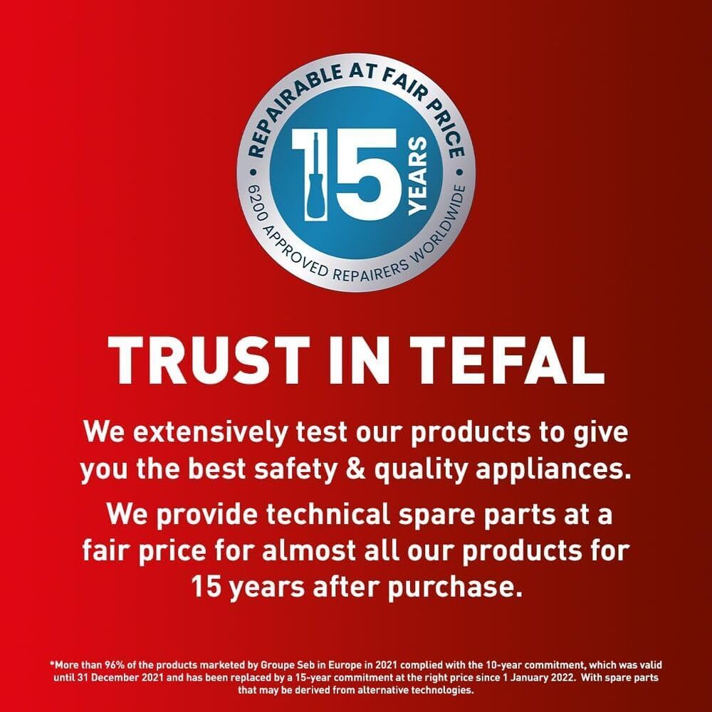 Tefal Easy Fry Dual Zone Digital Air Fryer, 2 Drawers, 8.3L, 8in1, Air Fry, Extra Crisp, Roast, Bake, Reheat