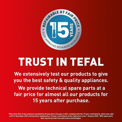 Tefal Easy Fry Dual Zone Digital Air Fryer, 2 Drawers, 8.3L, 8in1, Air Fry, Extra Crisp, Roast, Bake, Reheat