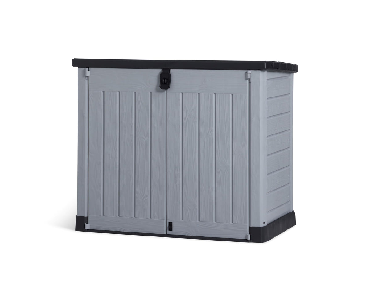 Keter Store It Out Pro Outdoor Garden Furniture Storage Shed Grey Fade Free All Weather Resistant