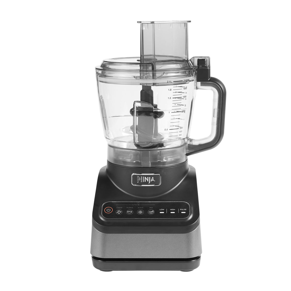 Ninja Food Processor with 4 Automatic Programs; Chop, Puree, Slice, Mix, and 3 Manual Speeds, 2.1L Bowl