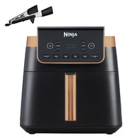 Ninja Air Fryer MAX PRO, 6.2L, Uses No Oil, Large Square Single Drawer, Roast, Bake, Air Fry
