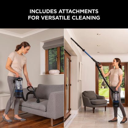 Shark Corded Upright Vacuum Cleaner 1.1L with Lift-Away Technology, LED Headlights, Anti-Allergen