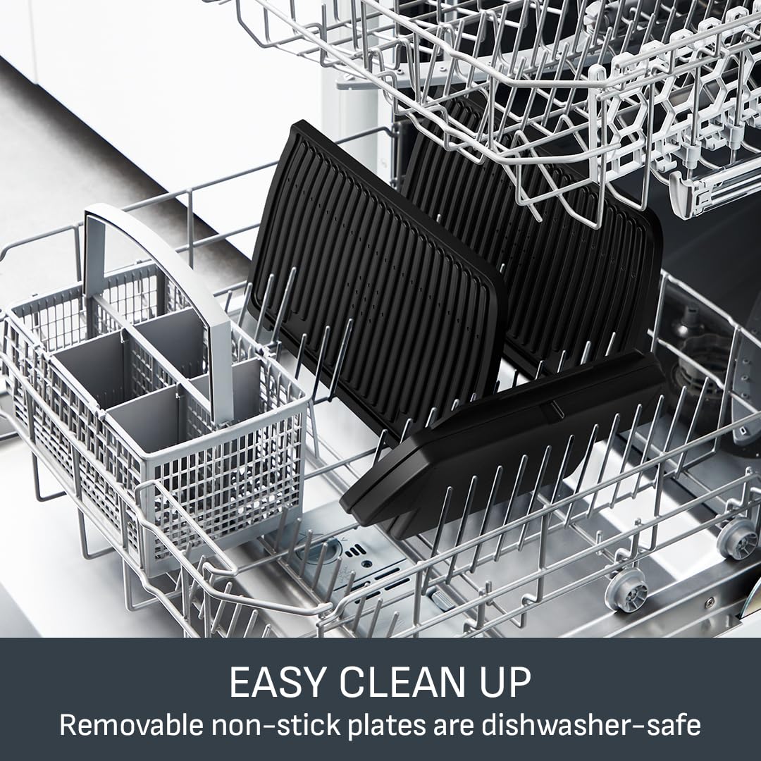 Tefal GC722D40 Optigrill Plus X-Large Grill with 9 Automatic Settings and Cooking Sensor