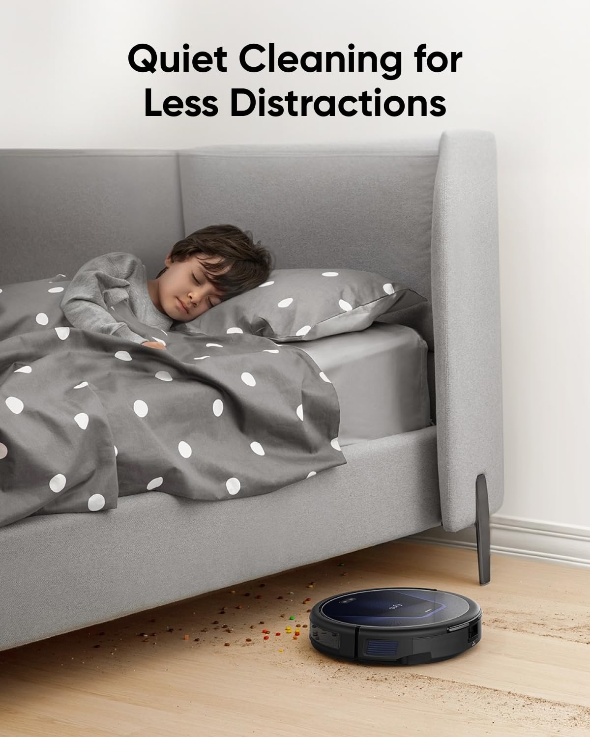 eufy G50 Robot Vacuum Cleaner with 4,000 Pa Strong Suction, Pro-Detangle Comb, Roller Brush