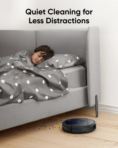 eufy G50 Robot Vacuum Cleaner with 4,000 Pa Strong Suction, Pro-Detangle Comb, Roller Brush