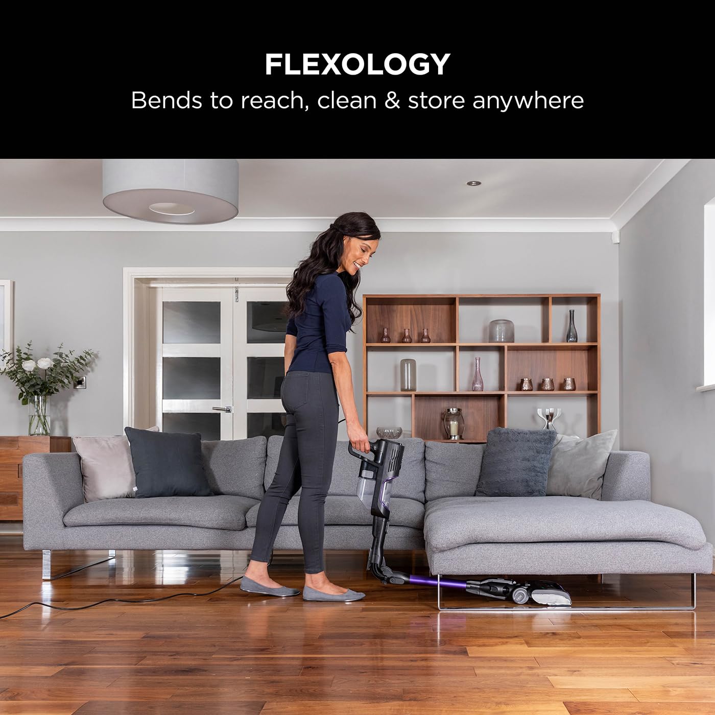 Shark Corded Stick Vacuum Cleaner with Anti Hair Wrap and DuoClean Floorhead, Flexible Vacuum Cleaner