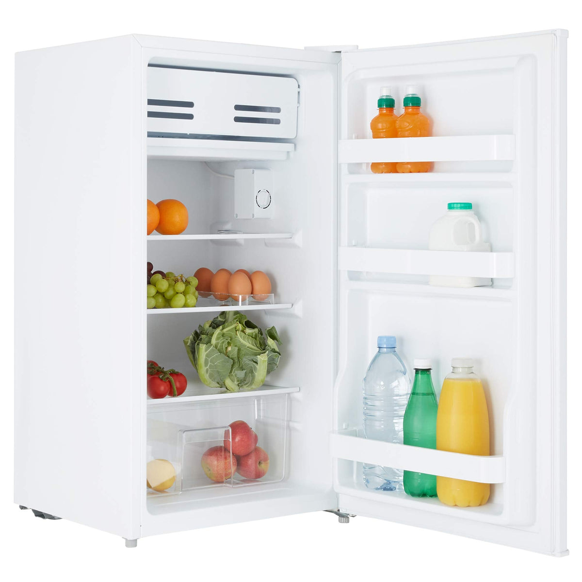 Cookology UCIF93WH Freestanding under counter Fridge in White - 93 Litre Capacity