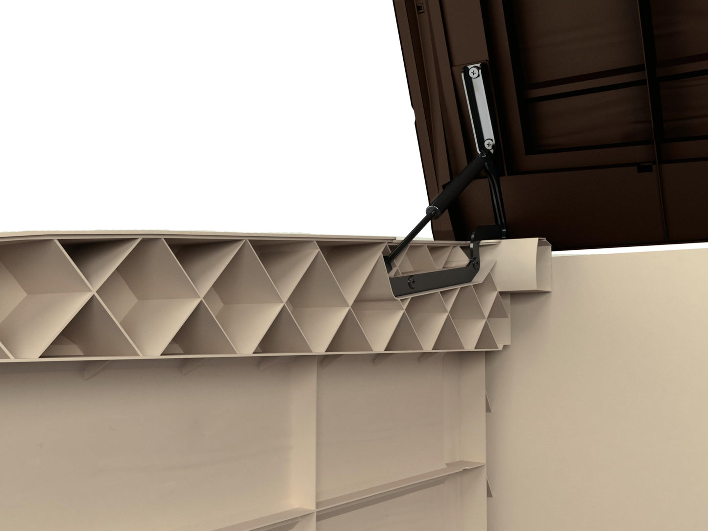 Keter Store-It Out Max Outdoor Garden Storage Shed, Beige and Brown, 145.5 x 82 x 125 cm (L x H x W)