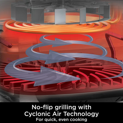 Ninja Foodi MAX PRO Health Grill, Flat Plate & Air Fryer 3.8L with Digital Cooking Probe, 7-in-1, Air Fry