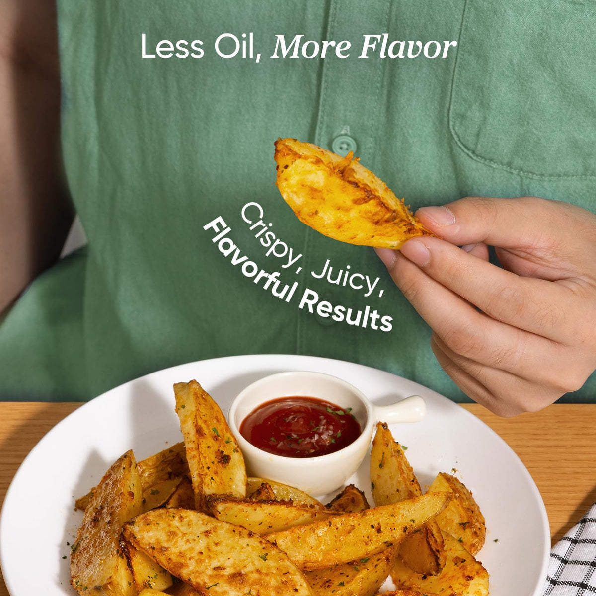 COSORI Dual Air Fryer, 8.5L Family Size, 8-In-1, Air Fry, Roast, Bake, Reheat, Dehydrate, Grill