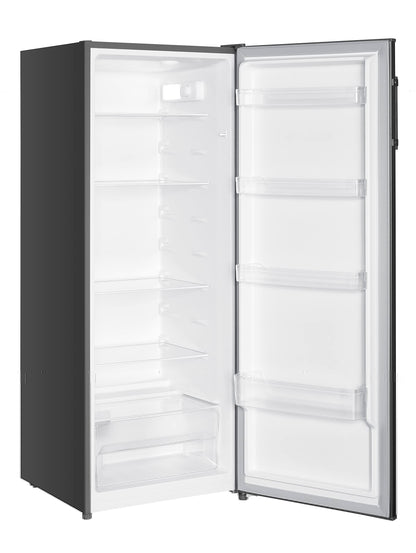 Cookology CTFR240IX Tall Freestanding Larder Fridge 240 Litre, 143cm High and 55cm