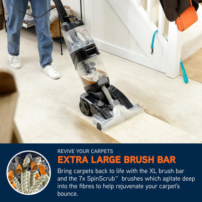 Vax Platinum Power Max Carpet Cleaner Machine, Rug, Upholstery, Car, Stair Upright Shampooer Washer