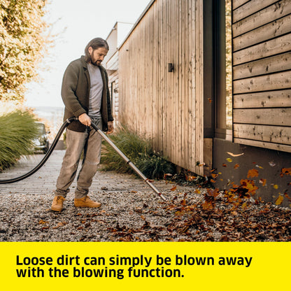 Kärcher Wet and Dry vacuum cleaner WD 6 P Premium, blower function, 1,300 W, stainless steel container