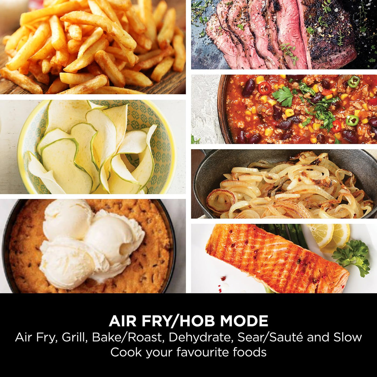 Ninja Speedi 10-in-1 Rapid Cooker, Air Fryer and Multi Cooker, 5.7L, Meals for 4 in 15 Minutes, Air Fry, Steam