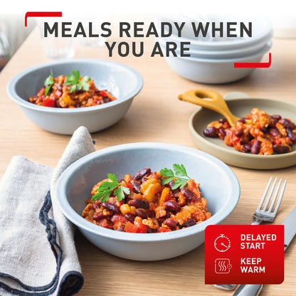 Tefal Turbo Cuisine Electric Pressure Cooker – 10-in-1 Multi-Cooker, 4.8L Capacity, 1000W Power