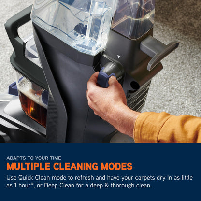 Vax SpinScrub Power Plus Carpet Cleaner Machine, Rug, Upholstery, Car, Stair Upright Shampooer Washer