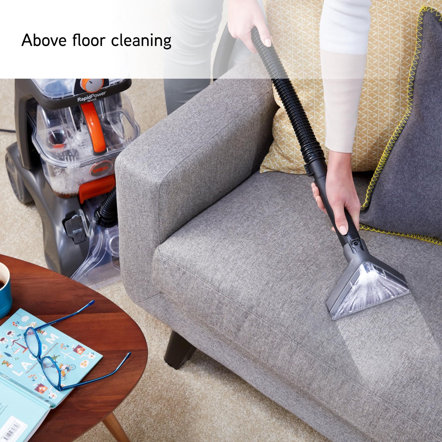 Vax Rapid Power Revive Carpet Cleaner | Deep Clean and Leaves Carpets Dry in less than 1hr