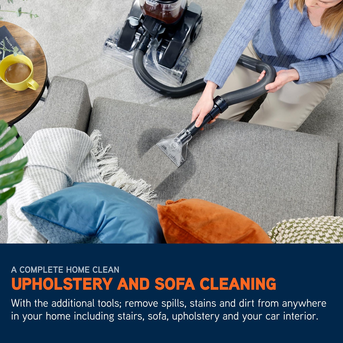 Vax Platinum Power Max Carpet Cleaner Machine, Rug, Upholstery, Car, Stair Upright Shampooer Washer